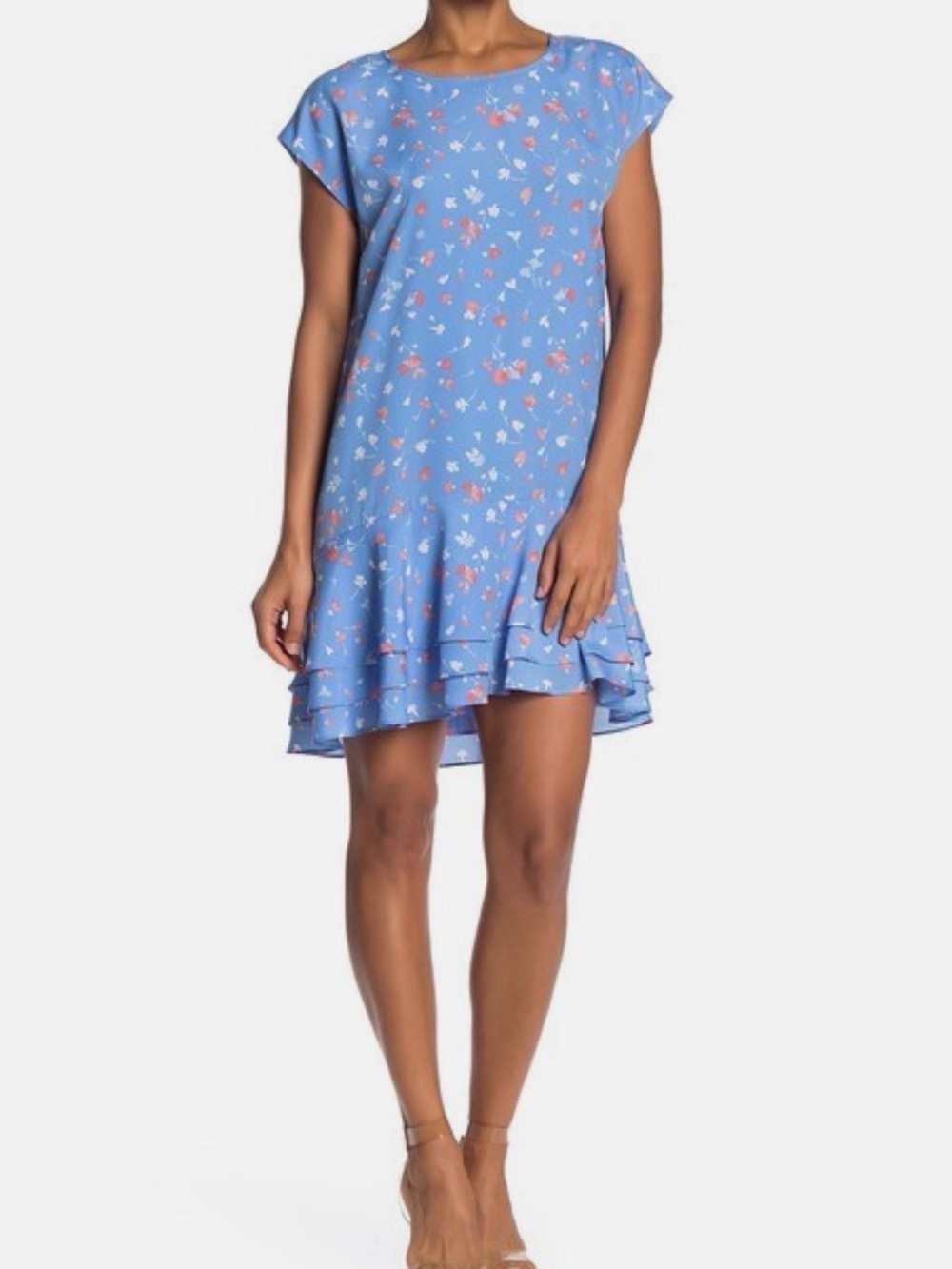 Joie Cobalt Blue Floral Blouse